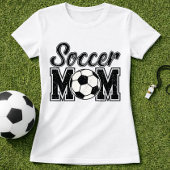 Simple Varsity Soccer Mom Style Tシャツ