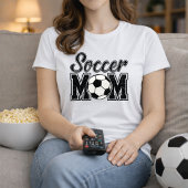 Simple Varsity Soccer Mom Style Tシャツ