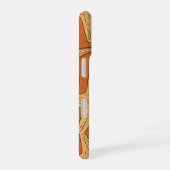 Simple Vintage Starfish Motif iPhone 16ケース (右側面)