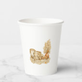 Simple Watercolor Boho Baby Shower Cups 紙コップ (正面)