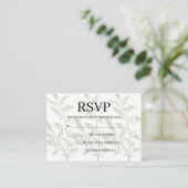 Simple Wedding RSVP Enclosure Card エンクロージャーカード (スタンド正面)
