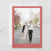 Simple Whimsical Love and Thanks Handwritten サンキューカード (裏面)