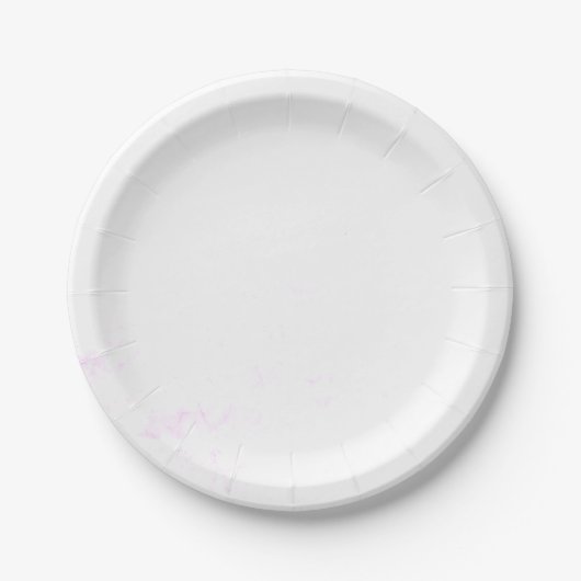 simple white serving plate ペーパープレート (正面)