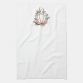 Simple Wreath Kitchen Towel  キッチンタオル (縦)
