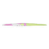 Simple yellow pink watercolor add your monogram    タイヘッドバンド (裏面)