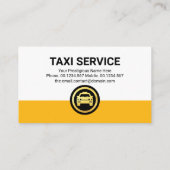 Simple Yellow Taxi Service Layer 名刺 (裏面)