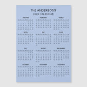 Simple Yet Elegant 2026 Calendar | Magnet (正面)