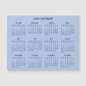 Simple Yet Elegant 2026 Calendar | Magnet (正面)