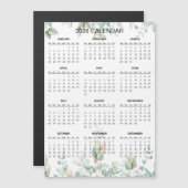 Simple Yet Elegant Floral 2026 Calendar  | Magnet (正面/裏面)
