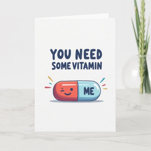 Simple You Need Vitamin Me カード (正面)