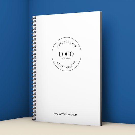 Simple Your Logo and website Promotional Business  ノートブック