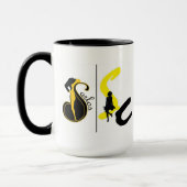 Simplementeカーロスのマグ マグカップ (左)