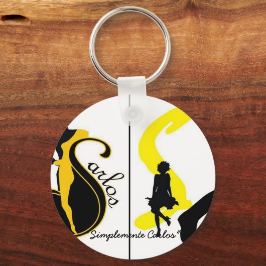 Simplemente Carlos Keychain キーホルダー (正面)