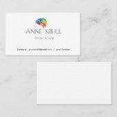 Simples e sofisticado 名刺 (正面/裏面)