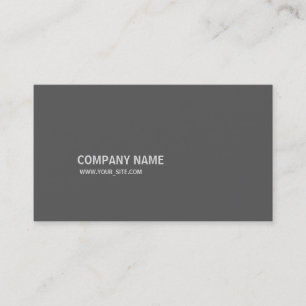 Simples Modern Elegant Companyの灰色 名刺