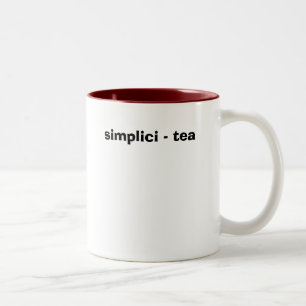 simplici -茶 ツートーンマグカップ
