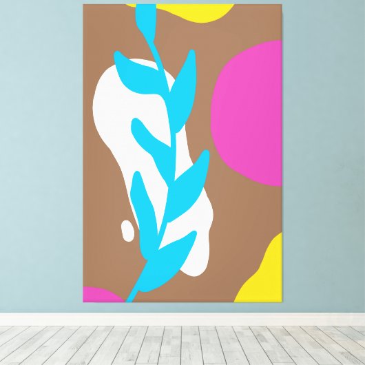 Simplicity キャンバスプリント (インサイチュ (ウッドフロア))