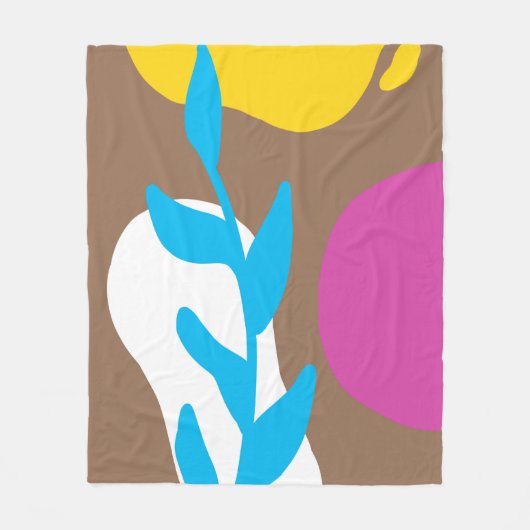 Simplicity フリースブランケット (正面)