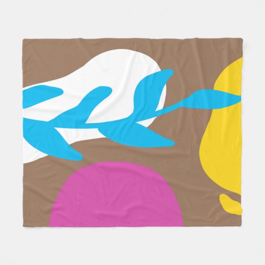 Simplicity フリースブランケット (正面(横))