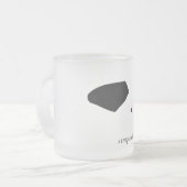 Simplicity フロストグラスマグカップ (正面左)