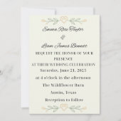 Simplicity Heart Wedding Invitation 招待状 (正面)