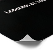 Simplicity is the ultimate sophistication ポスター (角)