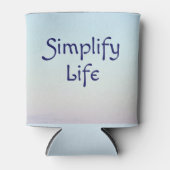 Simplify Lifeブルーコージエクール 缶クーラー (正面)