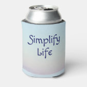 Simplify Lifeブルーコージエクール 缶クーラー (缶裏面)