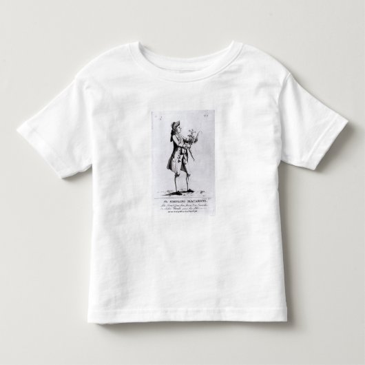 Simplingマカロニ トドラーTシャツ (正面)