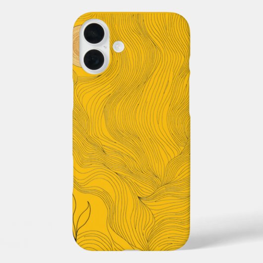 Simplist抽象芸術ストライプのiPhone / iPadケース Case-Mate iPhoneケース (裏面)