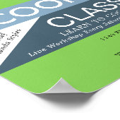 Simplistic Fork、料理広告クラス ポスター (角)