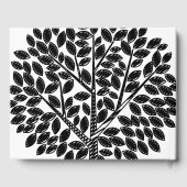 Simplistic Treeイラストレーション結婚's ゲストブック (裏面)