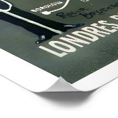 Simplon Orient Express Railways from Paris to Lyon ポスター (角)