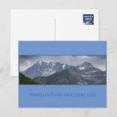 Simplon Pass Mountains （スイス） ポストカード (正面/裏面)
