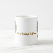 Simply Beautiful Sunflower コーヒーマグカップ (中央)