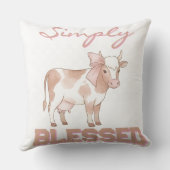 simply blessed  クッション (裏面)