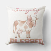 simply blessed  クッション (正面)