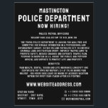 Simply Bold, Police Officer Law Recruitment チラシ<br><div class="desc">Simply Bold, Police Officer Law Recruitment Flyer by The Business Card Store.</div>