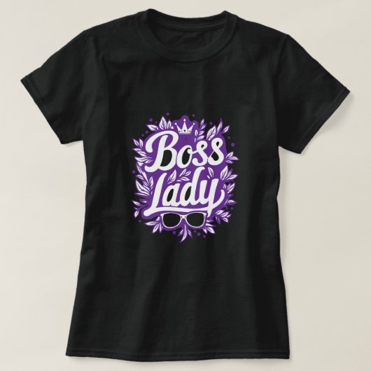 Simply Bossy Tシャツ (デザイン正面)
