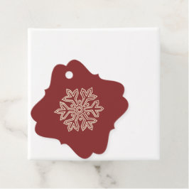 Simply Christmas Collection – スノーフレーク フェイバータグ