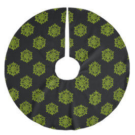 Simply Christmas Collection – スノーフレーク ブラッシュドポリエステルツリースカート