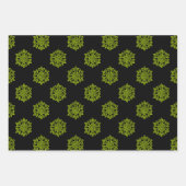 Simply Christmas Collection – スノーフレーク ラッピングペーパーシート (正面)