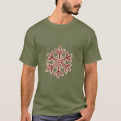 Simply Christmas Collection – スノーフレーク Tシャツ (正面)