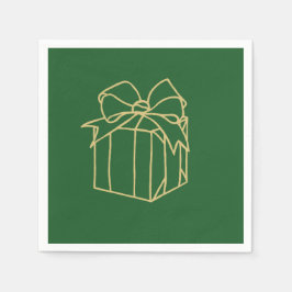 Simply Christmas Collection – プレゼント スタンダードカクテルナプキン
