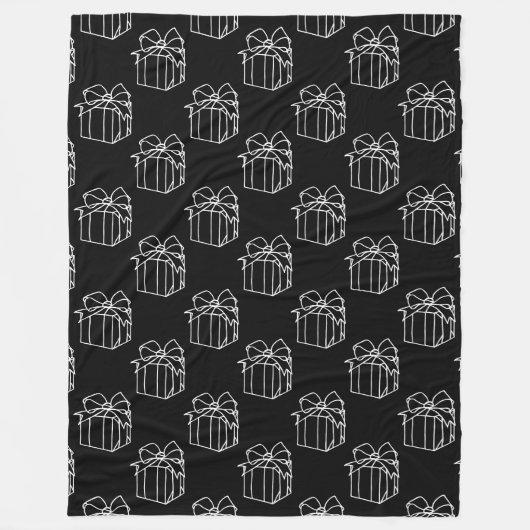 Simply Christmas Collection – プレゼント フリースブランケット (正面)