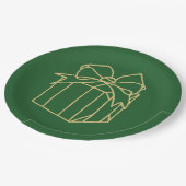 Simply Christmas Collection – プレゼント ペーパープレート (アングル)