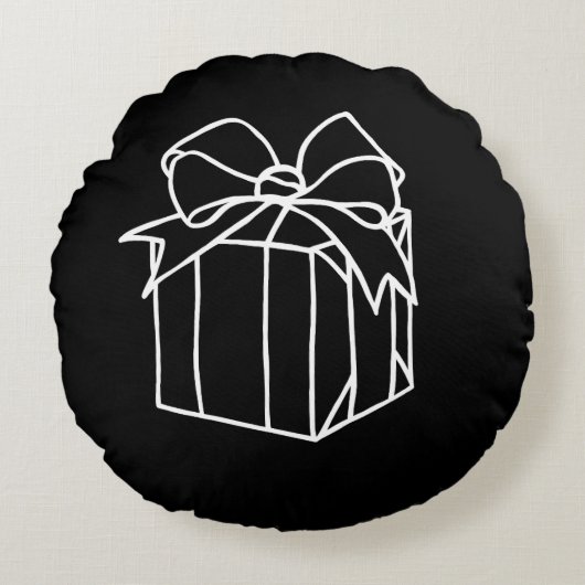 Simply Christmas Collection – プレゼント ラウンドクッション (正面)