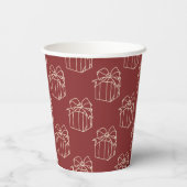 Simply Christmas Collection – プレゼント 紙コップ (裏面)