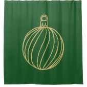 Simply Christmas Collection – ボーブル シャワーカーテン (正面)