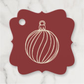 Simply Christmas Collection – ボーブル フェイバータグ (正面)